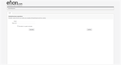 Desktop Screenshot of cp-admin.efiori.com